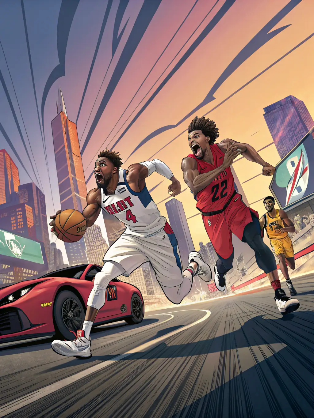 An action-packed photo of ASE members competing in a local sports event, highlighting the competitive spirit and opportunities for recognition.