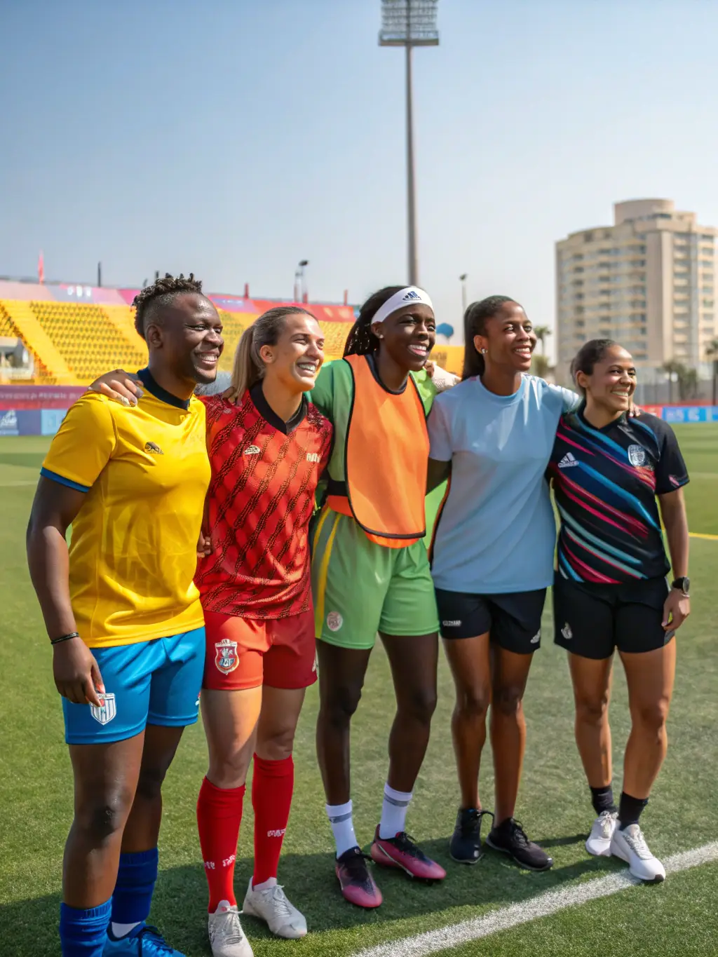 A diverse group of ASE members celebrating a victory, emphasizing inclusivity and the joy of shared success.